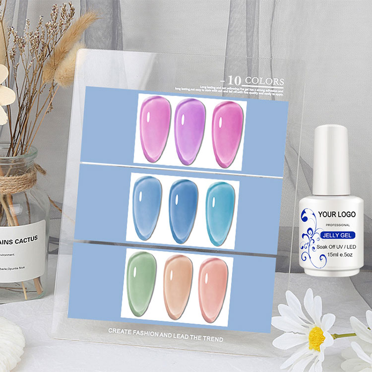 36 färger Ice Jelly Gel Polish