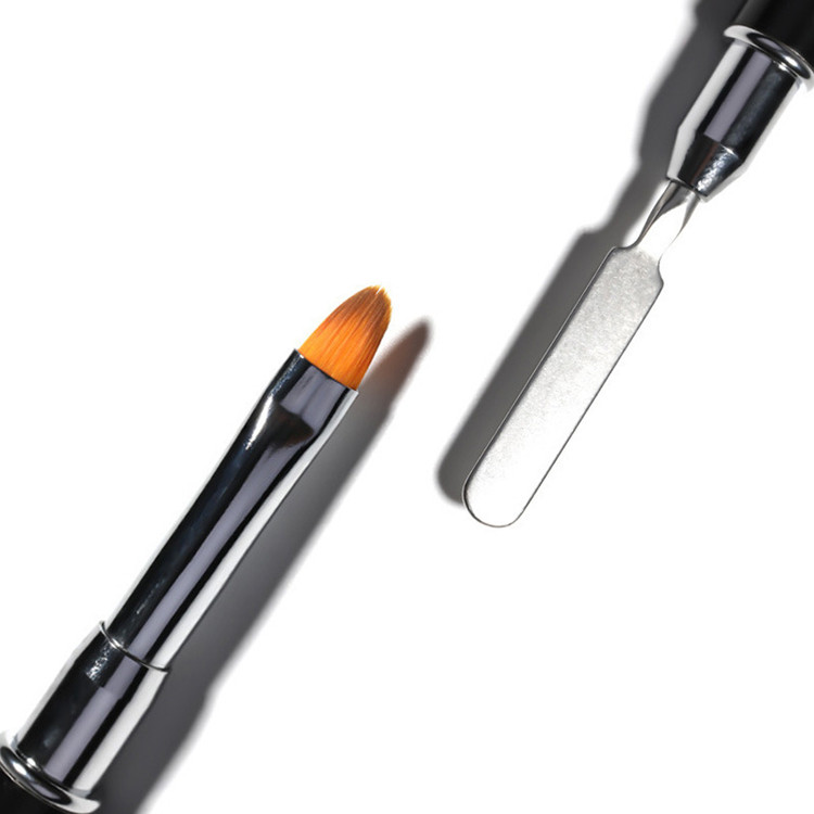 Dual-Ended Poly gel Nagelborste