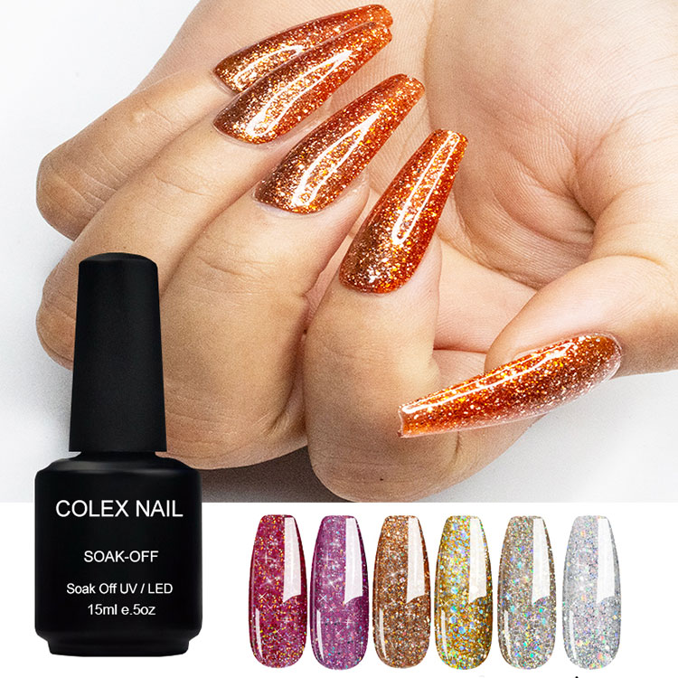 Flash Diamond Colors Glitter gel nagellack