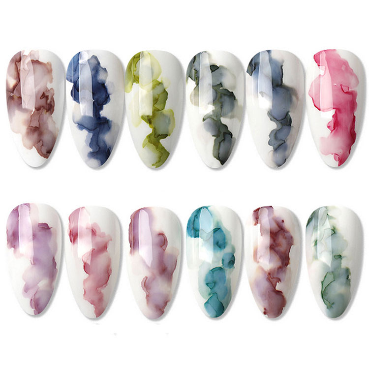 Marmor lack blommande gel