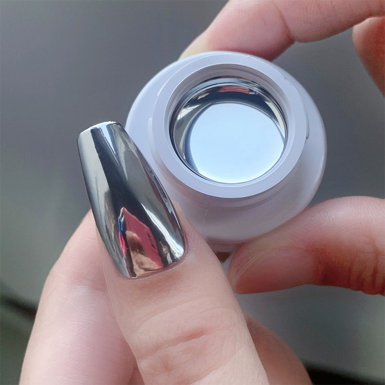 Spegel metallmålning gel