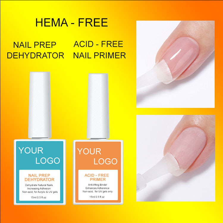 Nail Dehydrator och syrafri Nail Primer