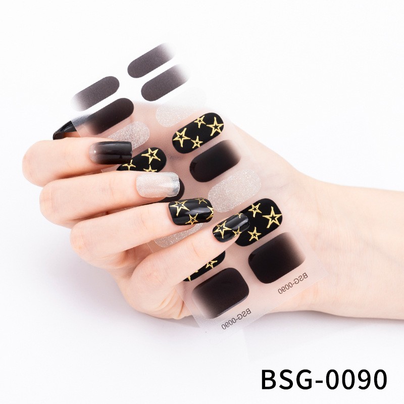 Nagellack klistermärke Wraps
