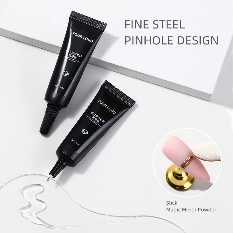 nagel rhinestone gem gel