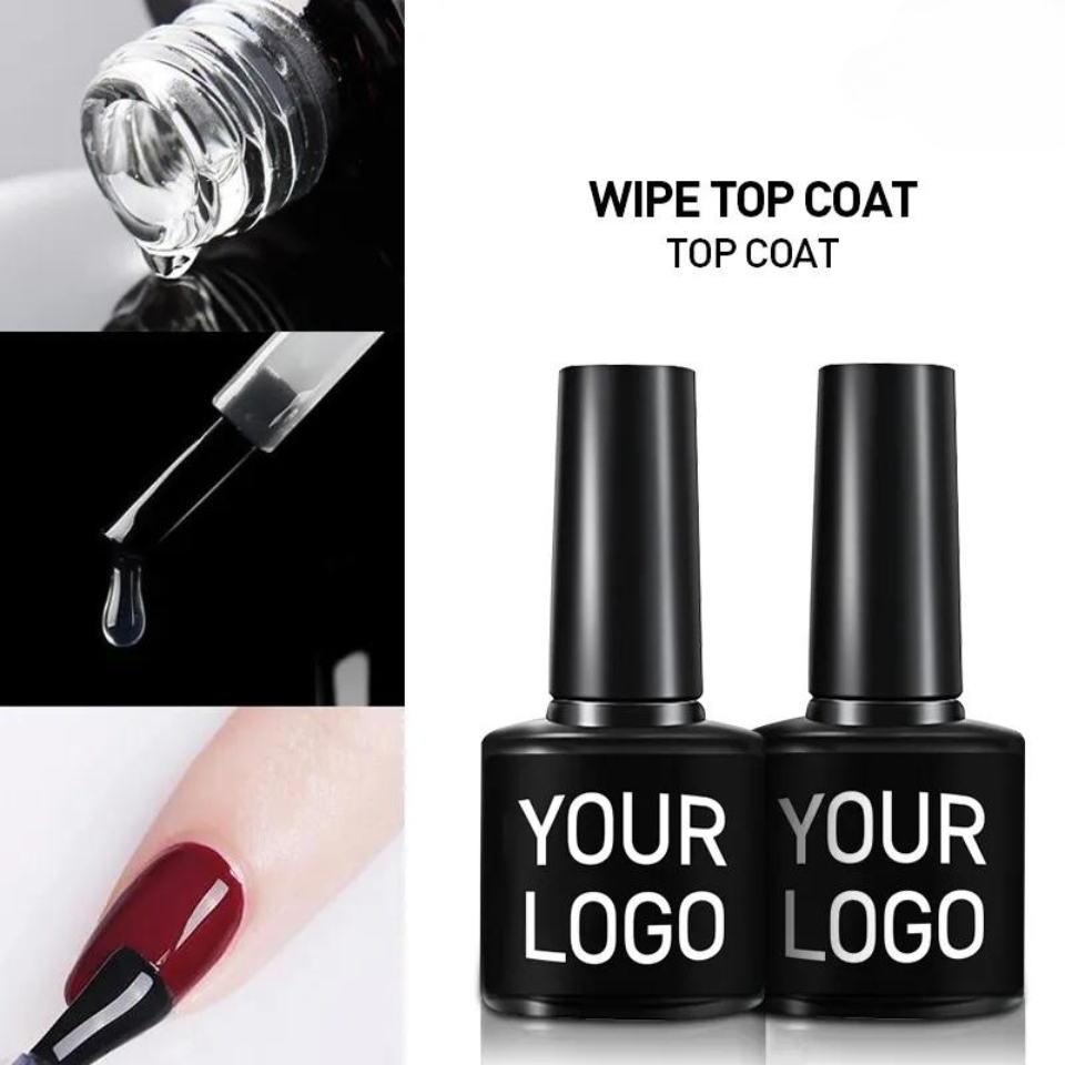 Shine Finish Top Coat and Base Coat för Gel Polish