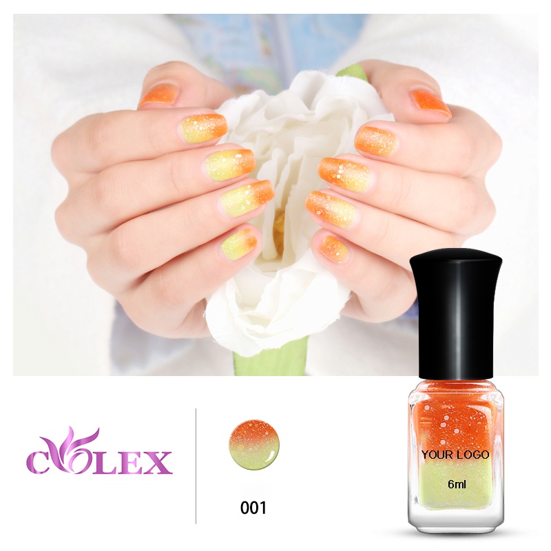 Temperaturförändring färg nagellack
