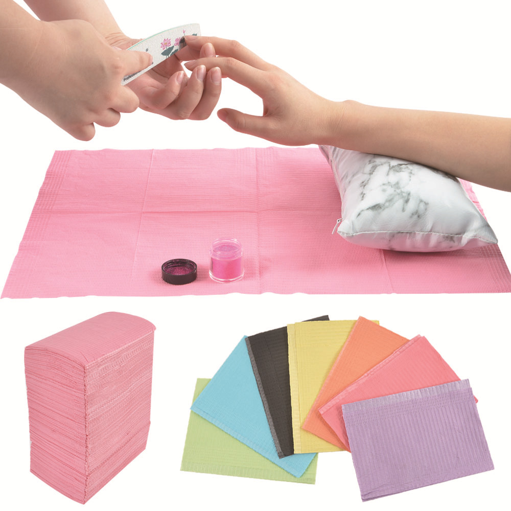 Vattentät Nail Tips Art Bordshanddukar